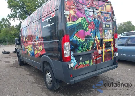 2017 Ram Promaster 2500 High Roof 159 Wb from USA, damaged, VIN 3C6TRVDGXHE547455